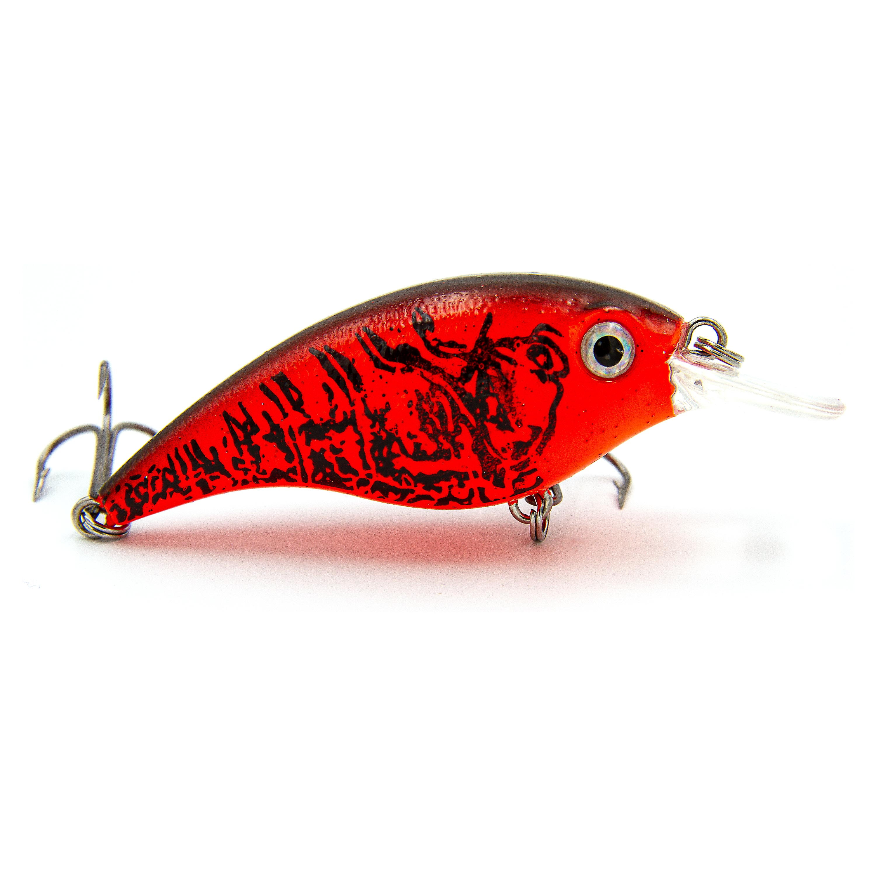 (3 pack) Ozark Trail 1/3 Ounce Crawfish Crankbait Fishing Lure