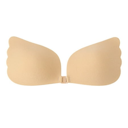 Ywmsfl 2024 Adhesive Bra  Adhesive Bra Invisible Silicone Bra for Backless Dress Strapless Backless Push up Sticky Bra