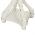thumbnail image 4 of Noble House Miyanna Fir Wood Accent Table, Distressed White, Natural, 4 of 7
