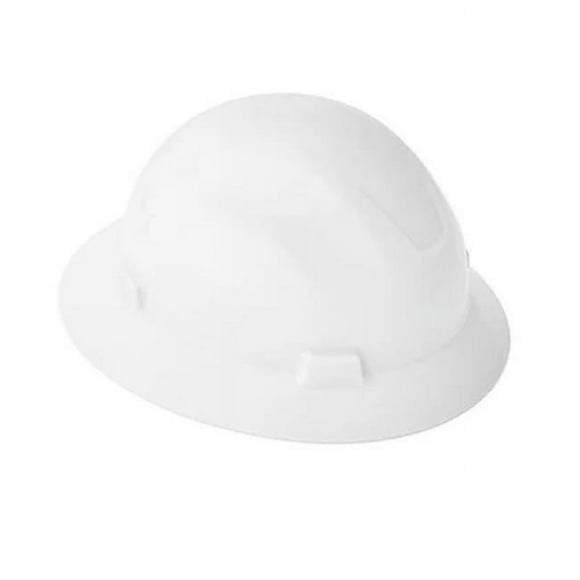 Jackson Safety 138-20800 Advantage Series Full Brim Non-Vented Hard-Hat, White