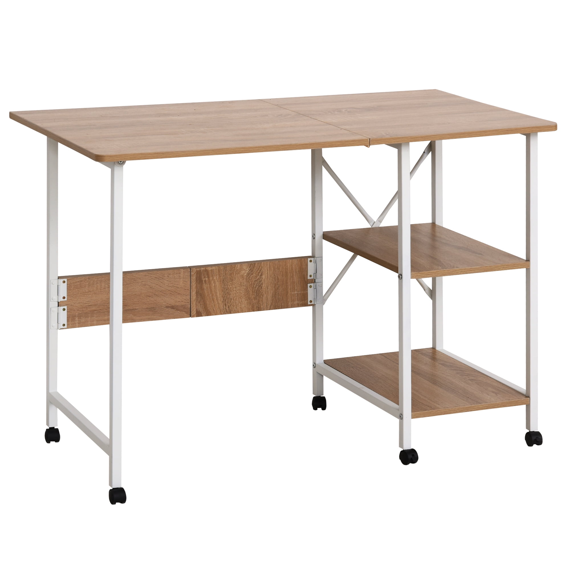 Portable Folding Computer Desk Table, Multiuse Laptop Writing