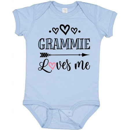 

Grammie Loves Me Arrow Childs Baby Bodysuit