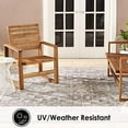 thumbnail image 4 of Nicole Miller New York Patio Sofia Ivy Transitional Distressed Indoor/Outdoor Area Rug, Grey/Aqua, 5'2"x7'2", 4 of 6