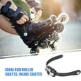 thumbnail image 3 of Siliaire 4Pcs Black Roller Skate Strap with Enhanced Safety for Outdoor Accessory Kits 10.02X0.98X0.79in, 3 of 8