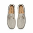 thumbnail image 3 of Bruno Marc Mens Comfort Slip-on Canvas Loafers Casual Boat Shoes SBLS223M KHAKI Size 14, 3 of 10