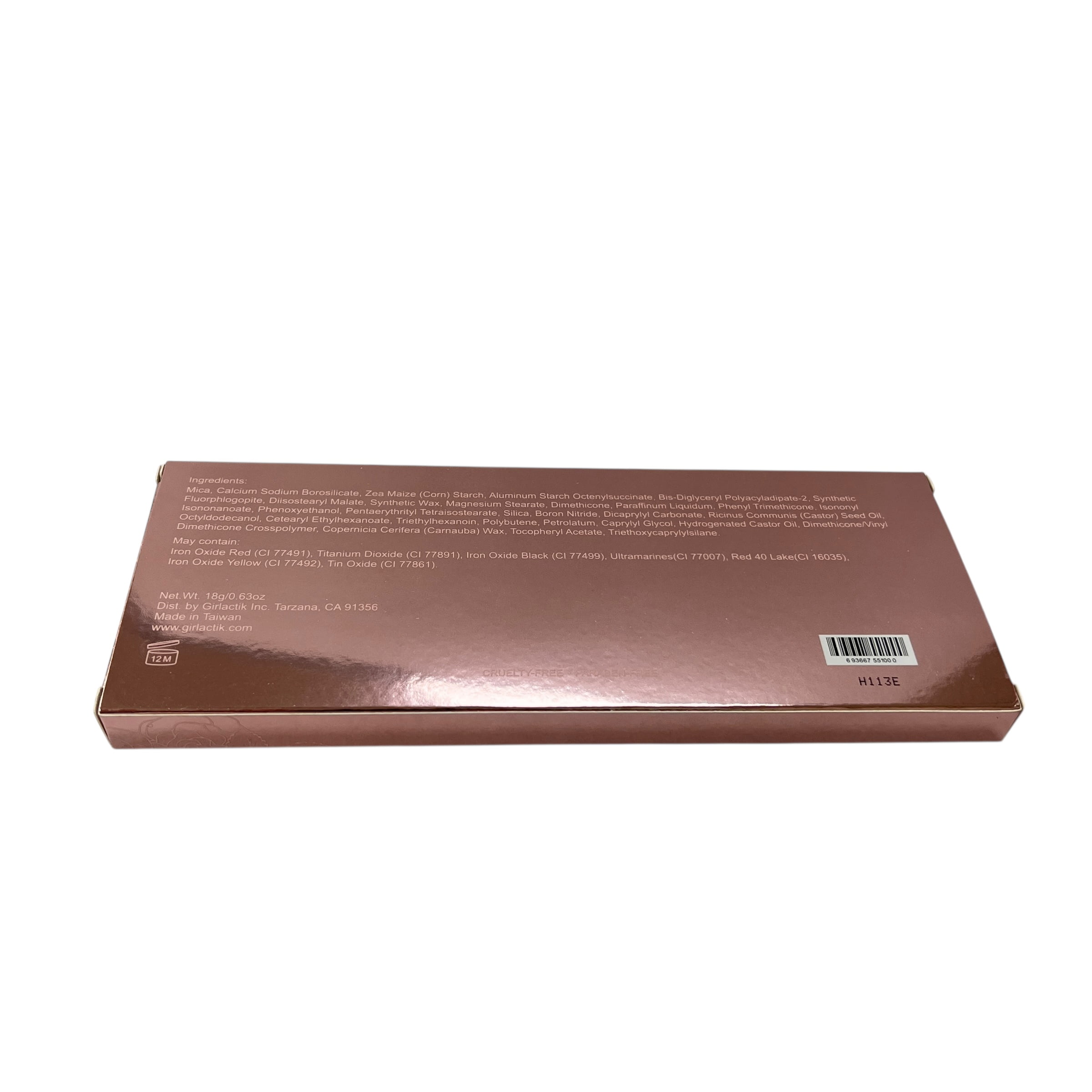 Girlactik The Essential Eyshadow Palette