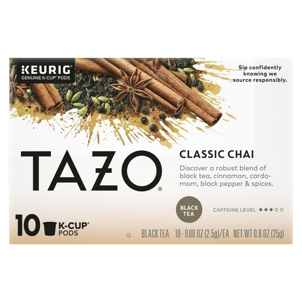 TAZO Classic Chai Black Tea KCupÂ® Pods 10 Count