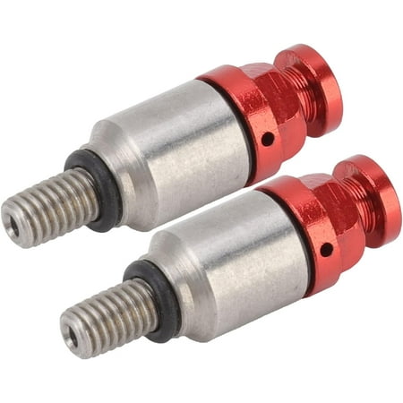 

T-T Fork Bleeder Relief Valve 2pcs M5x0.8 Fork Air Bleeder Pressure Relief Valve Aluminium Alloy Fork Air Bleeder Relief Valve Auto Repair Tool for CRF150R CR125R CR250R CRF250R etc (Red)-0