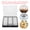 Black, variant on YAHHU Professional 30 Grids Nail Art Decoration Container Empty Nail Tips Storage Box Fake Nail Display Case Black (10.24 x 9.06 x 1.97 inches / 26 x 23 x 5 cm)