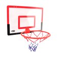 thumbnail image 3 of Mini Set de Aro de Baloncesto, Diseño de Montaje de Montaje Libre de Agujeros Motaje de Primavera de Primavera PVC Eva Basketball Hoop Rojo para Interiores, 3 of 7