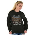 thumbnail image 4 of Land of the Free Home of the Brave Sweatshirt for Men or Women Brisco Brands S, 4 of 6