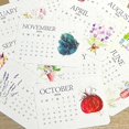 thumbnail image 6 of Eco-Friendly Plantable Love Seed Calendar 2026, Perfect Modern Greening Calendars Planner, Month Biodegradable Seed Paper Planner with Wildflower, Herb & Fruit Seeds for Garden & Decor (2pcs), 6 of 7