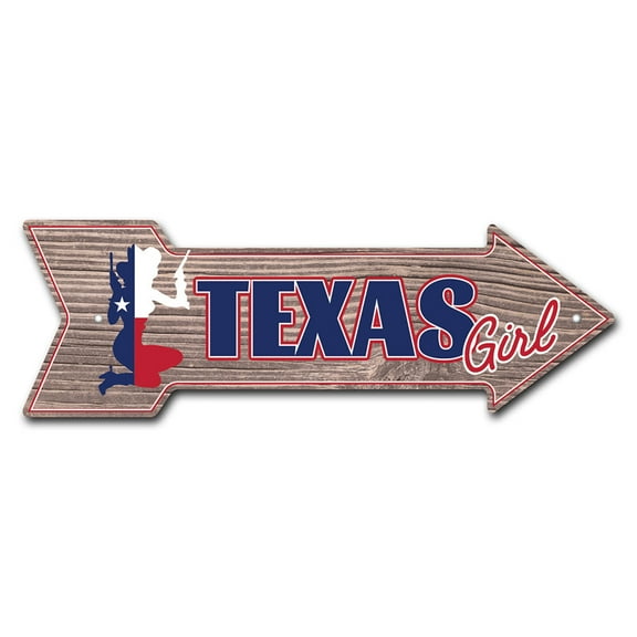 SignMission P-ARROW8-999577 8 x 24 in. Wide Texas Girl Arrow Sign