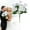 White, variant on Artificial Phalaenopsis Bouquet 1 Stem Light Blue for Wedding Home Hotel Decor