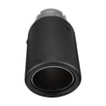 thumbnail image 4 of Tubo de escape de automóvil Nikou estilo fibra de carbono negro, 4 of 9