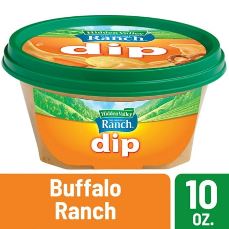 (2 Pack) Hidden Valley Ready-to-Eat Dip, Buffalo Ranch - 10 (Best Chinese Chicken Salad Dressing Store Bought)
