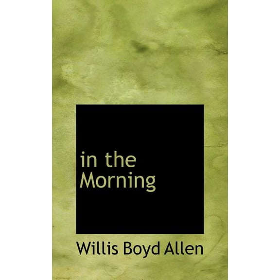 In the Morning(Hardcover)