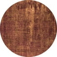 thumbnail image 1 of Ahgly Company Indoor Round Persian Orange Bohemian Area Rugs, 8' Round, 1 of 4