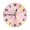 ZZNZ08027034, variant on Zhmjortal Flower Pattern Silent Wall Clock Round - Non-Ticking Desk Clock Battery Operated Quiet Decorative for Living Room Home Office School Kitchen (10 Inch)
