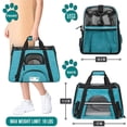 thumbnail image 2 of PetAmi Transportín para mascotas aprobado por la aerolínea para gatos, transportador de perros de lado suave para perros pequeños, suministros de viaje para gatos, accesorios para gatos de interior, b, 2 of 5