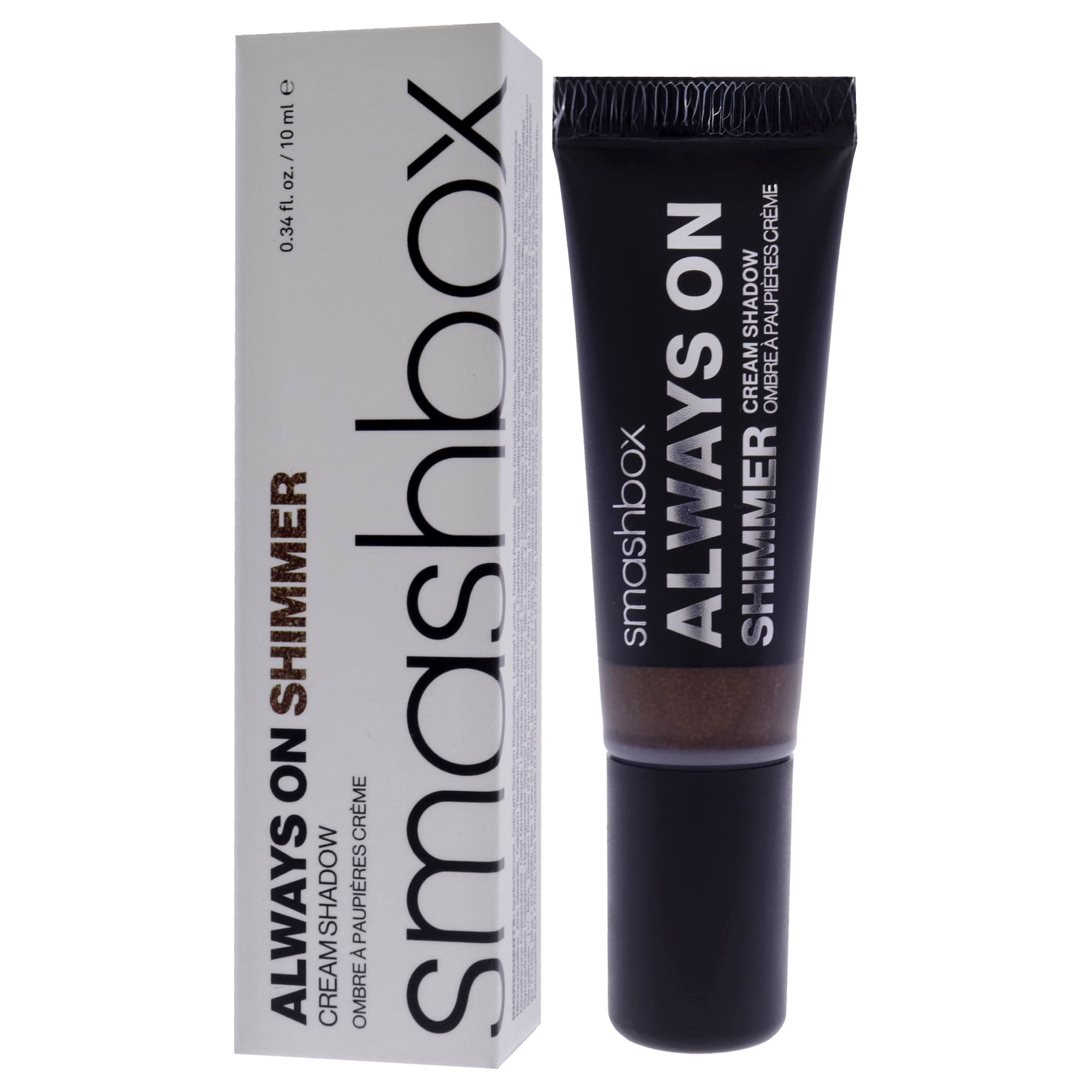SmashBox Always On Shimmer Cream Eye Shadow - Bronze , 0.34 oz Eye Shadow