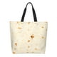 thumbnail image 1 of Balery Pita Tortilla Bolsa Tote Estilo Estético con Cremalleras, Bolsa de Hombro, Bolsa de Compras Grande y Plegable, 1 of 8