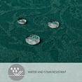 thumbnail image 4 of Town & Country Living Lexington Damask Tablecloth-Traditional/Stain Resistant/Machine Washable/Cotton Polyester Blend, 70" Round Green, 4 of 5