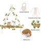 thumbnail image 5 of Estantes colgantes Mkono Artificial Ivy Macramé con luces, juego de 2, 5 of 7