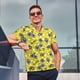 thumbnail image 4 of Fotbe Honeybee Camiseta Polo de Golf para Hombre con Estampado – Camisa Deportiva Transpirable con Cuello Abotonado-XX-Large, 4 of 6