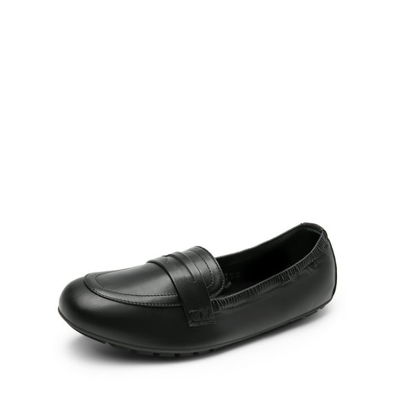 Women's Foldable Loafers Round Toe Ballet Flats, Lightweight Comfortable Slip-On Dress Shoes