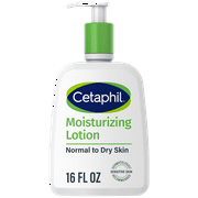 Cetaphil Hydrating Moisturizing Lotion for All Skin Types, Sensitive Skin, 16 oz