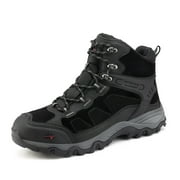 NORTIV 8 Men's Waterproof Hiking Boots Outdoor Mid Trekking Backpacking Mountaineering Shoes