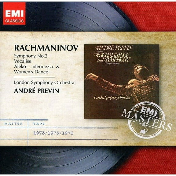 André Previn - Symphony No 2 - Music & Performance - CD