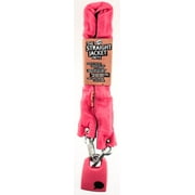 KNOG STRAIGHT JACKET FATTY 800mm Bike Chain Lock Pink/Black Key Steel Nylon NEW