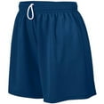 thumbnail image 1 of 961A Girls Wicking Mesh Short, Navy - Large, 1 of 1