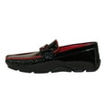 thumbnail image 4 of Men's GENIO Casual Dress Shoes Turkey Patent Leather 120580105 Black Red, 4 of 8