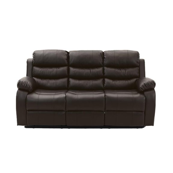 Sofa Reclinable Midtown Concept 3 Plazas Color Chocolate