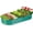 4- Green, variant on 8ft Oval Galvanized Metal Raised Garden Bed, Rot-Resistant Outdoor Planter Box for Vegetables, Flowers, Herbs, Durable Recycled Material Raised Planter Silver