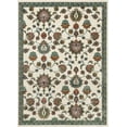 thumbnail image 2 of Well Woven Tulsa Arya Traditional Vintage Oriental Floral Ivory 5'3" x 7'3" Area Rug, 2 of 5