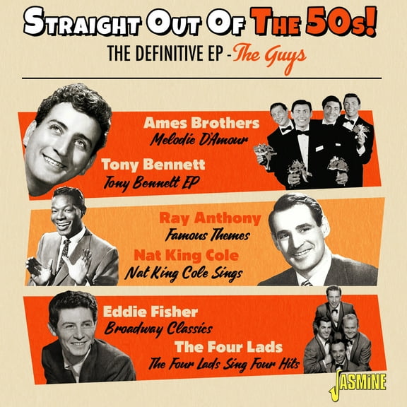 Jasmine Records Easy Listening Straight Out of the 50S: Definitive Ep - the Guys, CD