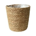 thumbnail image 2 of s de pntas naturales con soporte de revestimiento de fibra Zulema Cesta de sembradoras tejidas, 2 of 8