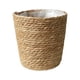 thumbnail image 2 of Macetas Revestimiento de fibra de Maceta decorativa con revestimiento de plástico impermeable Contenedores organizadores Macetas tejidas pa, 2 of 9