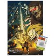 thumbnail image 1 of Attack on Titan: Season 4 - Key Visual 3 Wall Poster with Magnetic Frame, 22.375" x 34", 1 of 4