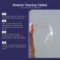 thumbnail image 3 of Nighttime Mouthguard Cleaning Effervescent Tablets Clean Tartar Stains And Whiten Dentures, 3 of 5