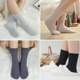 thumbnail image 5 of Fuzzy Socks for Women Gifts, Fluffy Cozy Plush Soft Slipper Socks for Fall Winter Christmas Warm Sleeping Home 6 Pairs, 5 of 7