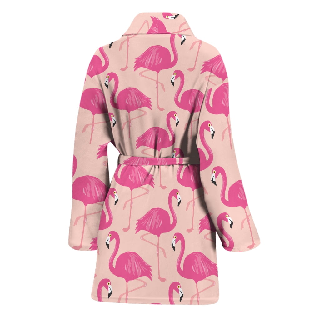 chinese dress ladies Francesca Womens Flamingo Print Short Dressing Gown