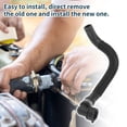 thumbnail image 7 of Unique Bargains Radiator Hose Heater Hose No.30792933 for Volvo XC90 2007-2014 Black Rubber 1 Pc Warm Air Inlet Pipe Good Sealing, 7 of 7