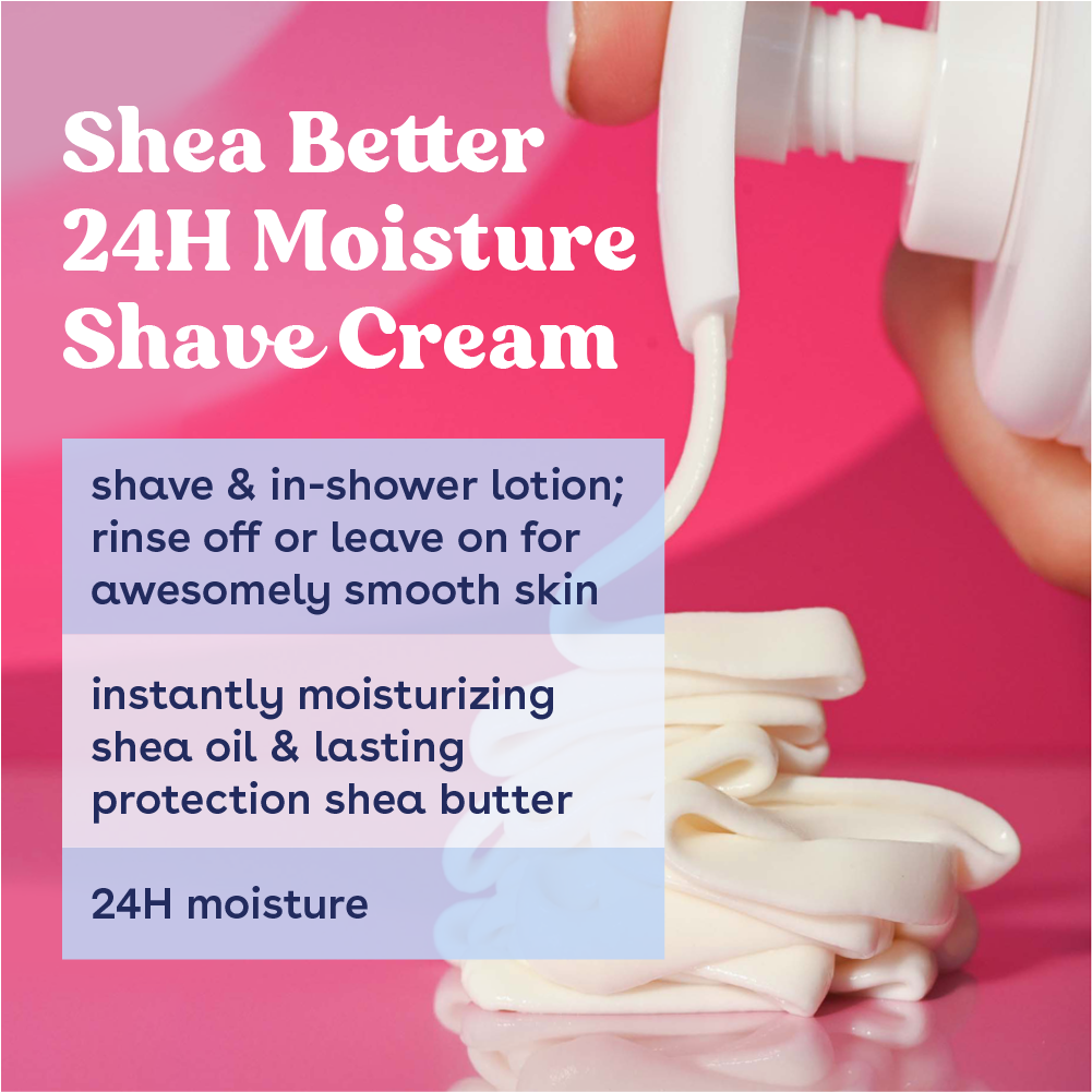 eos Shea Better Shave Cream for Women- Pomegranate Raspberry, Made for Sensitive Skin, 7 oz - image 5 of 9