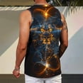thumbnail image 4 of IROINNID Men's Cotton Sleeveless T Shirts Tank Tops, Summer Breathable & Moisture Wicking with Odor Control, 4 of 7