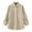 Beige, variant on Karight Women's Long Sleeve Shirt Western Fashion Thick Fleece Button Up Oversized Shacket Jacket